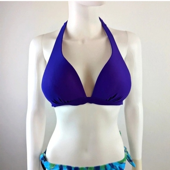 Mudd Purple Swimsuit Top - Picture 1 of 6